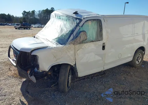 2024 GMC Savana Cargo Rwd 2500 Regular Wheelbase Work Van из США, поврежденный, VIN 1GTW7AFP7R1165874